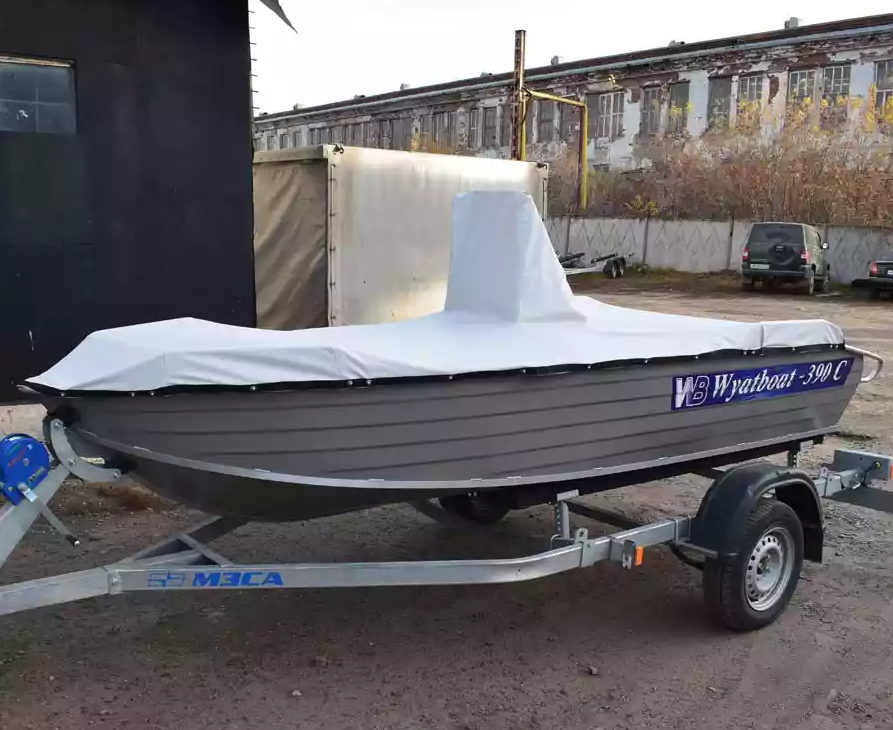 Алюминиевая лодка Wyatboat-390 C в Химках
