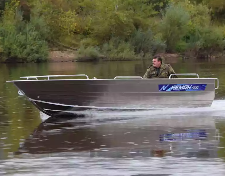 Алюминиевая лодка Неман-500 P в Химках