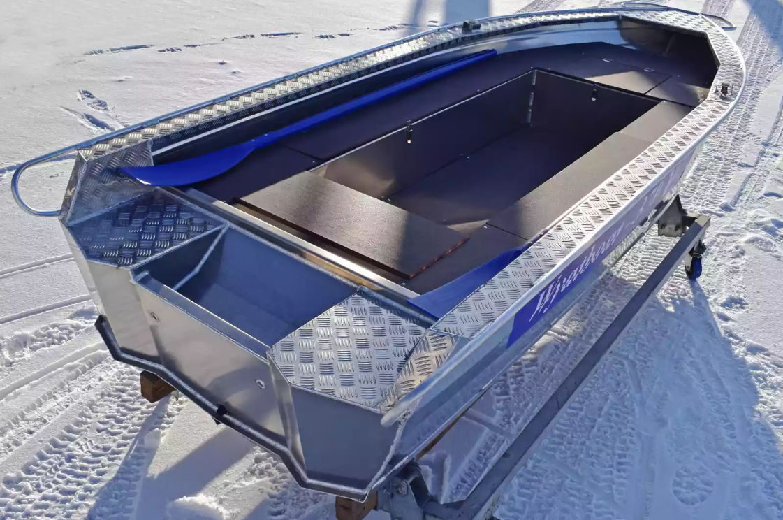 Алюминиевая лодка Wyatboat-370 РМ в Химках