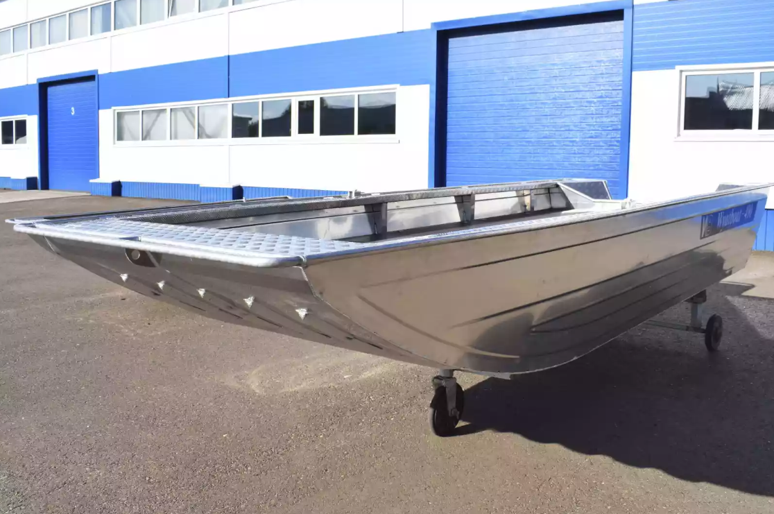 Алюминиевая лодка Wyatboat-490 Jonboat в Химках