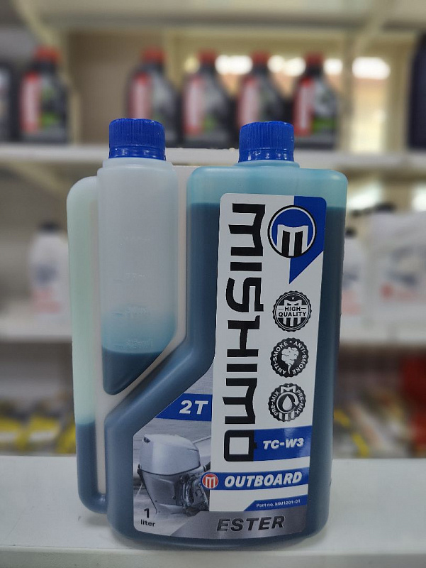 Масло MISHIMO 2T OUTBOARD (ESTER) полусинтетика 1 л в Химках