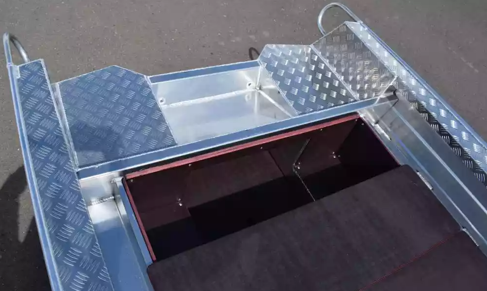 Алюминиевая лодка Wyatboat-390Р Fish в Химках