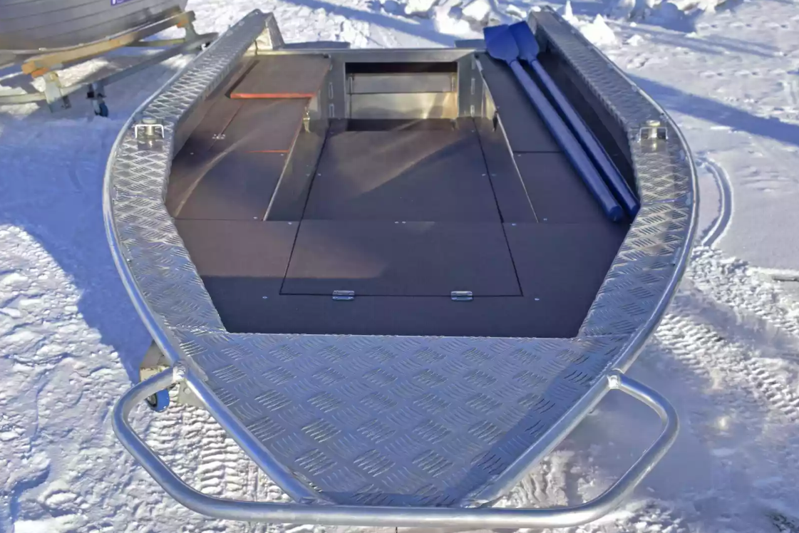 Алюминиевая лодка Wyatboat-370 РМ в Химках
