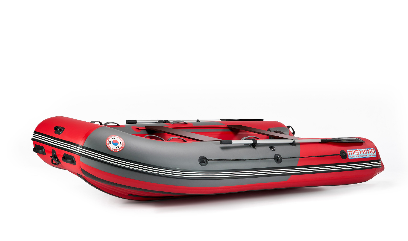 КОМПЛЕКТ ЛОДКА MISHIMO PRO 350 + ЛОДОЧНЫЙ МОТОР MARLIN MP 9.9 (15) AMHS PROLINE в Химках