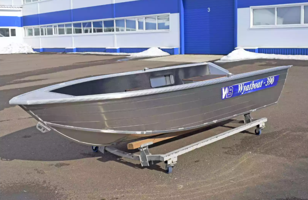 Алюминиевая лодка Wyatboat-390 Р NEW в Химках