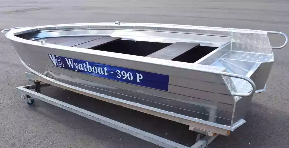 Алюминиевая лодка Wyatboat-390Р Fish в Химках