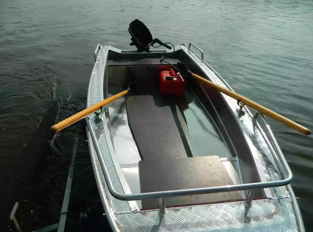 Алюминиевая лодка Wyatboat-390 У в Химках