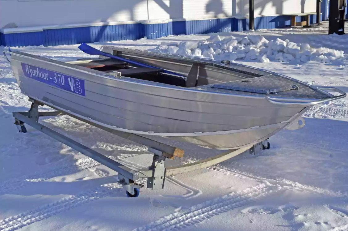 Алюминиевая лодка Wyatboat-370 Р PRO в Химках