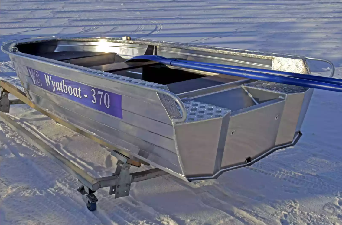 Алюминиевая лодка Wyatboat-370 Р в Химках
