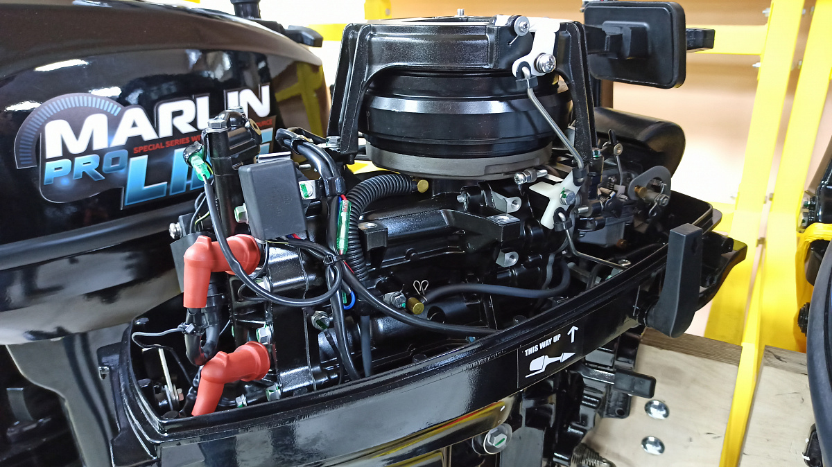 КОМПЛЕКТ Лодка MISHIMO PRO 350 + ЛОДОЧНЫЙ МОТОР MARLIN MP 9.9 (20) AMHS PRO в Химках