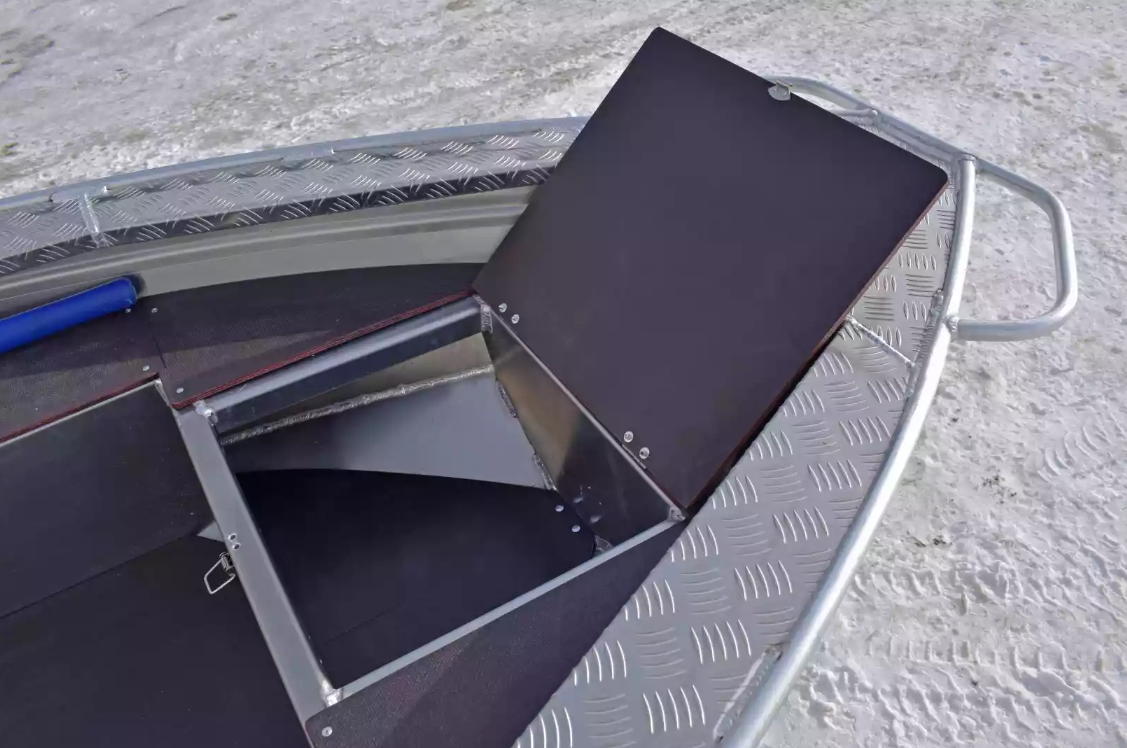 Алюминиевая лодка Wyatboat-340 РМ в Химках