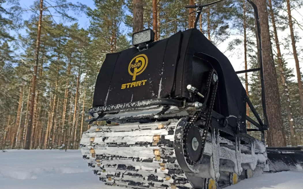 Мотобуксировщик РЫБАК СТАРТ Lifan 15 л.с (тканный капот) в Химках