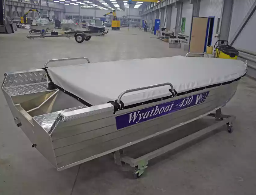 Алюминиевая лодка  Wyatboat-430 Р в Химках