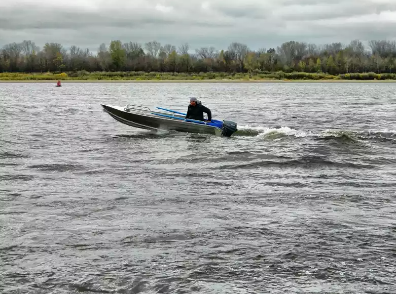 Алюминиевая лодка Wyatboat-390 M в Химках