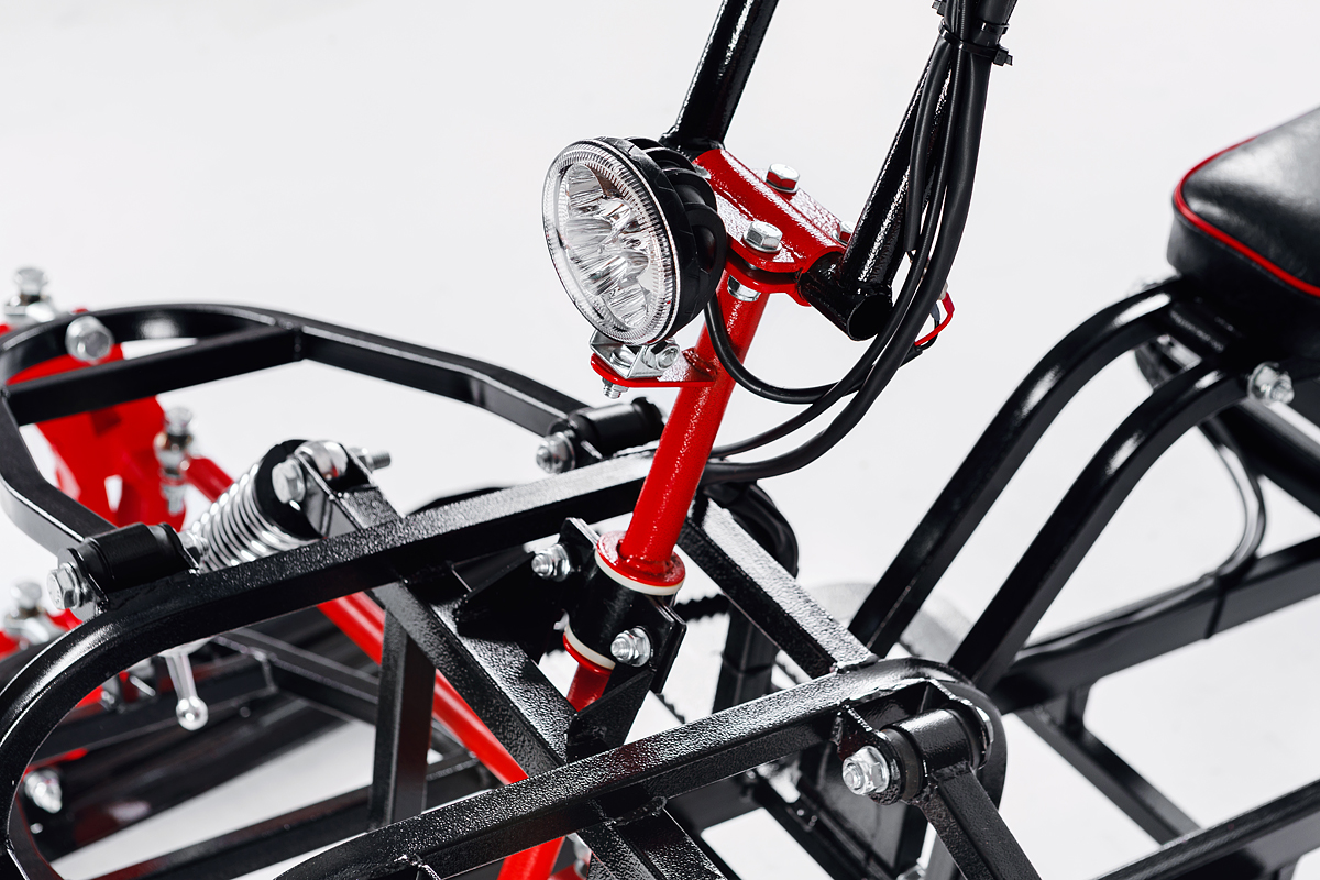 Лыжный модуль IKUDZO с подогревом ручек металлические лыжи в Химках