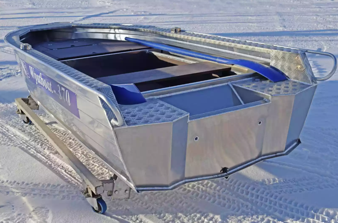 Алюминиевая лодка Wyatboat-370 Р FISH в Химках