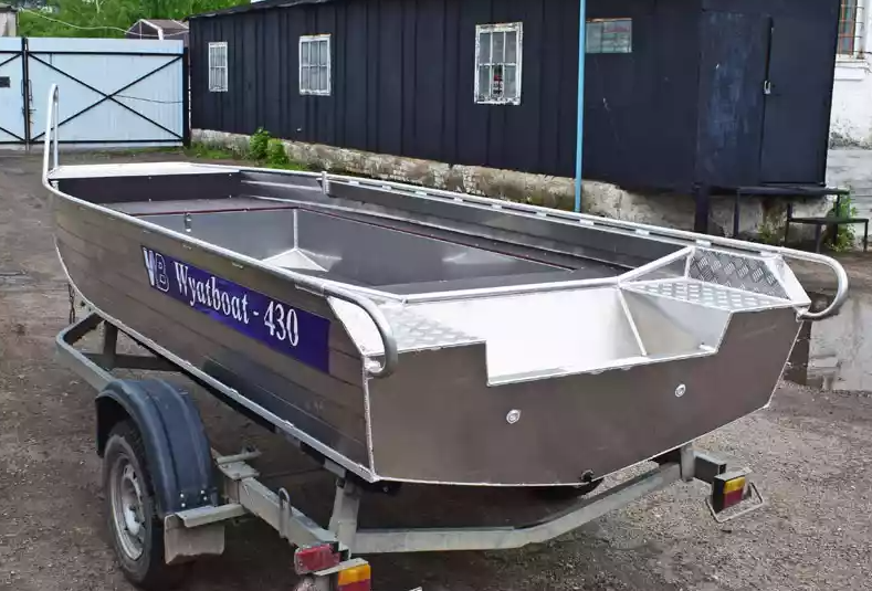 Алюминиевая лодка  Wyatboat-430 Master в Химках