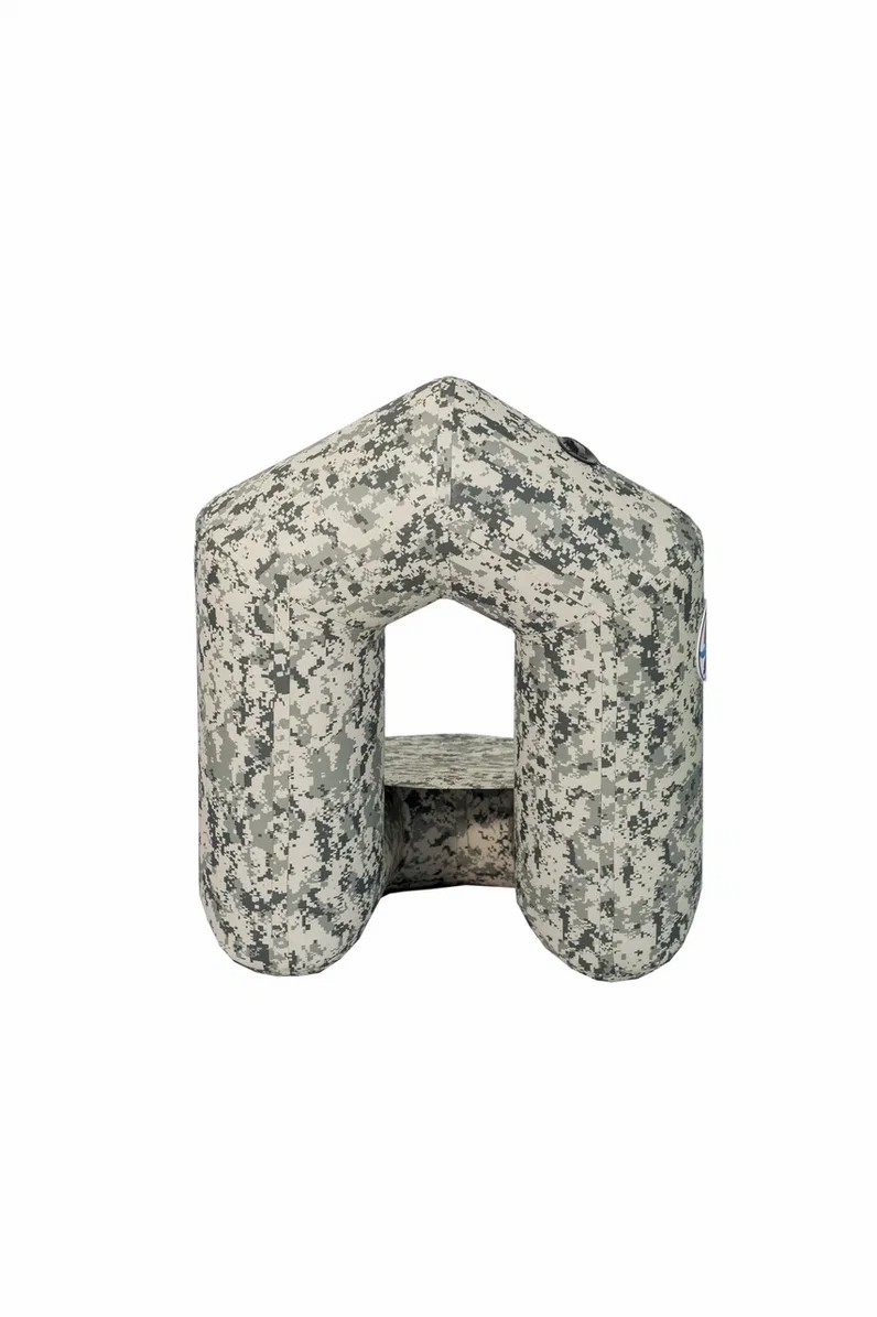 КРЕСЛО НАДУВНОЕ SMARINE, 85Х75 СМ, ПВХ, ЗЕЛЕНЫЙ ПИКСЕЛЬ в Химках