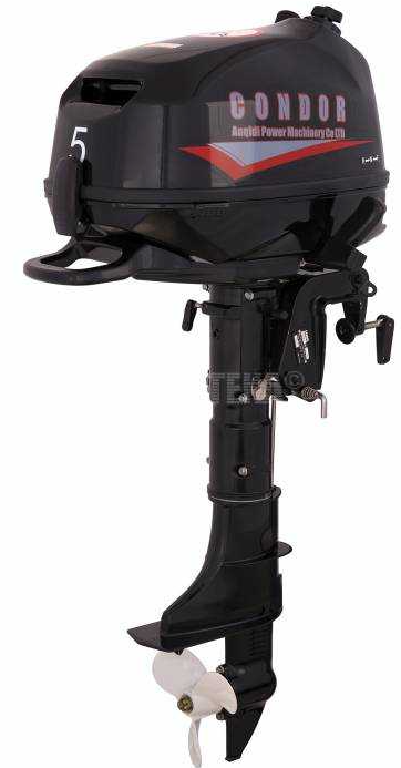Лодочный мотор Condor F5HS без бака 12 л. в Химках