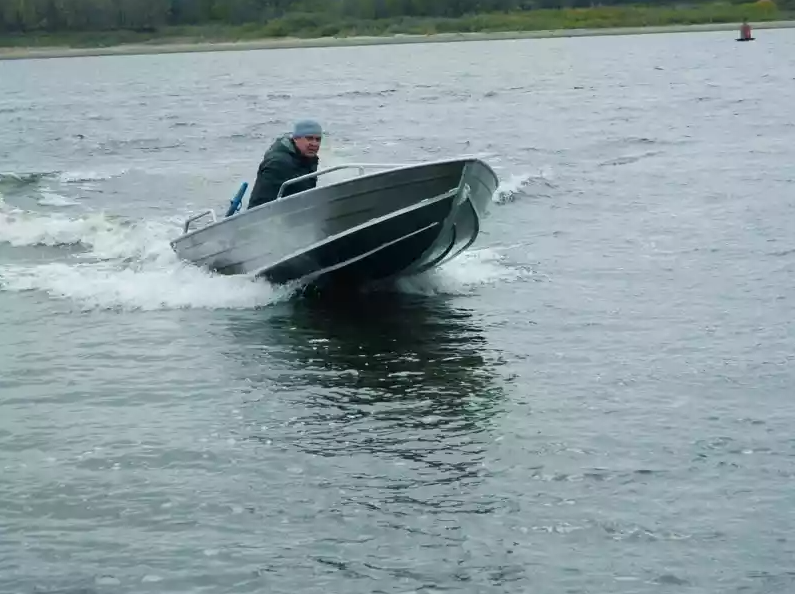 Алюминиевая лодка Wyatboat-390 M в Химках