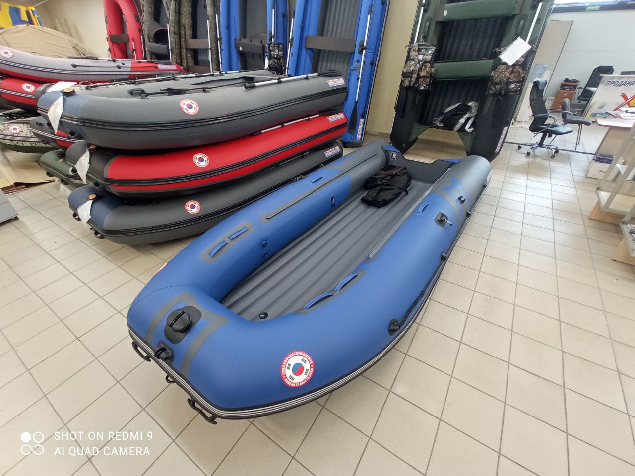 Лодка MISHIMO RIVER JET 460 под водомет в Химках