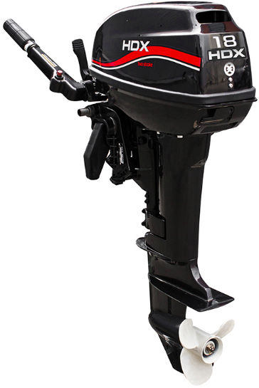 Лодочный мотор 2-х тактный HDX R series TE 18 BMS в Химках