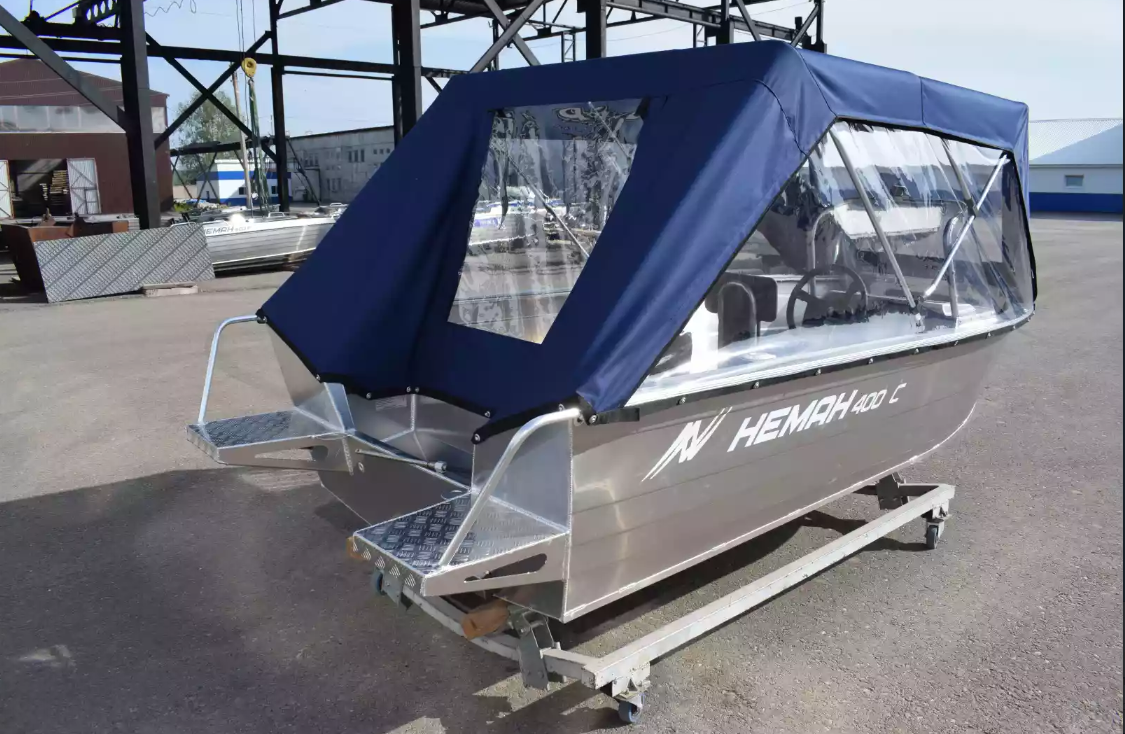 Алюминиевая лодка Неман-400 С в Химках
