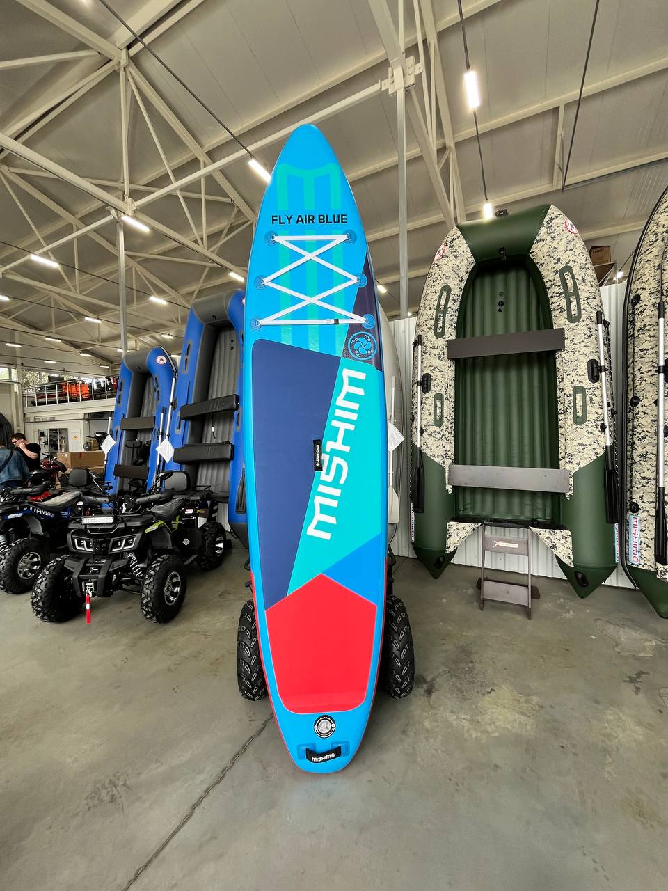SUP (САП) Доска MISHIMO FLY AIR BLUE 10,8’ (330см) в Химках