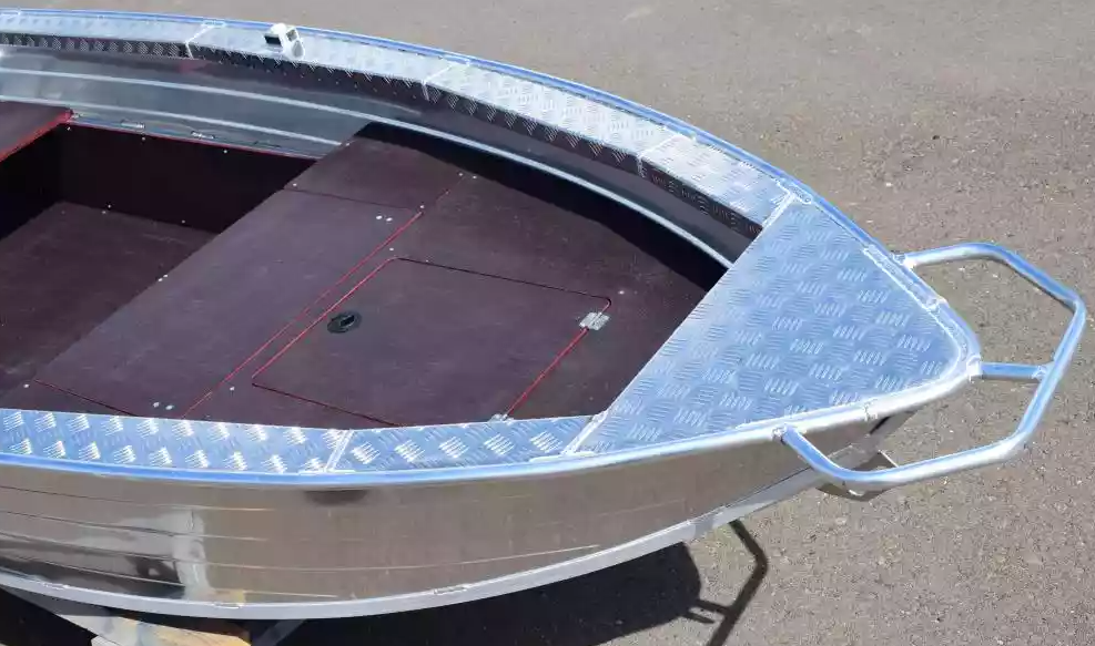 Алюминиевая лодка Wyatboat-390Р Fish в Химках
