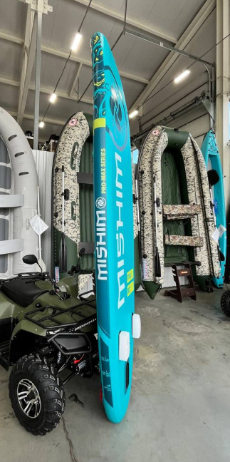SUP (САП) Доска MISHIMO PRO-MAX Light Teal 11’ (335см) в Химках