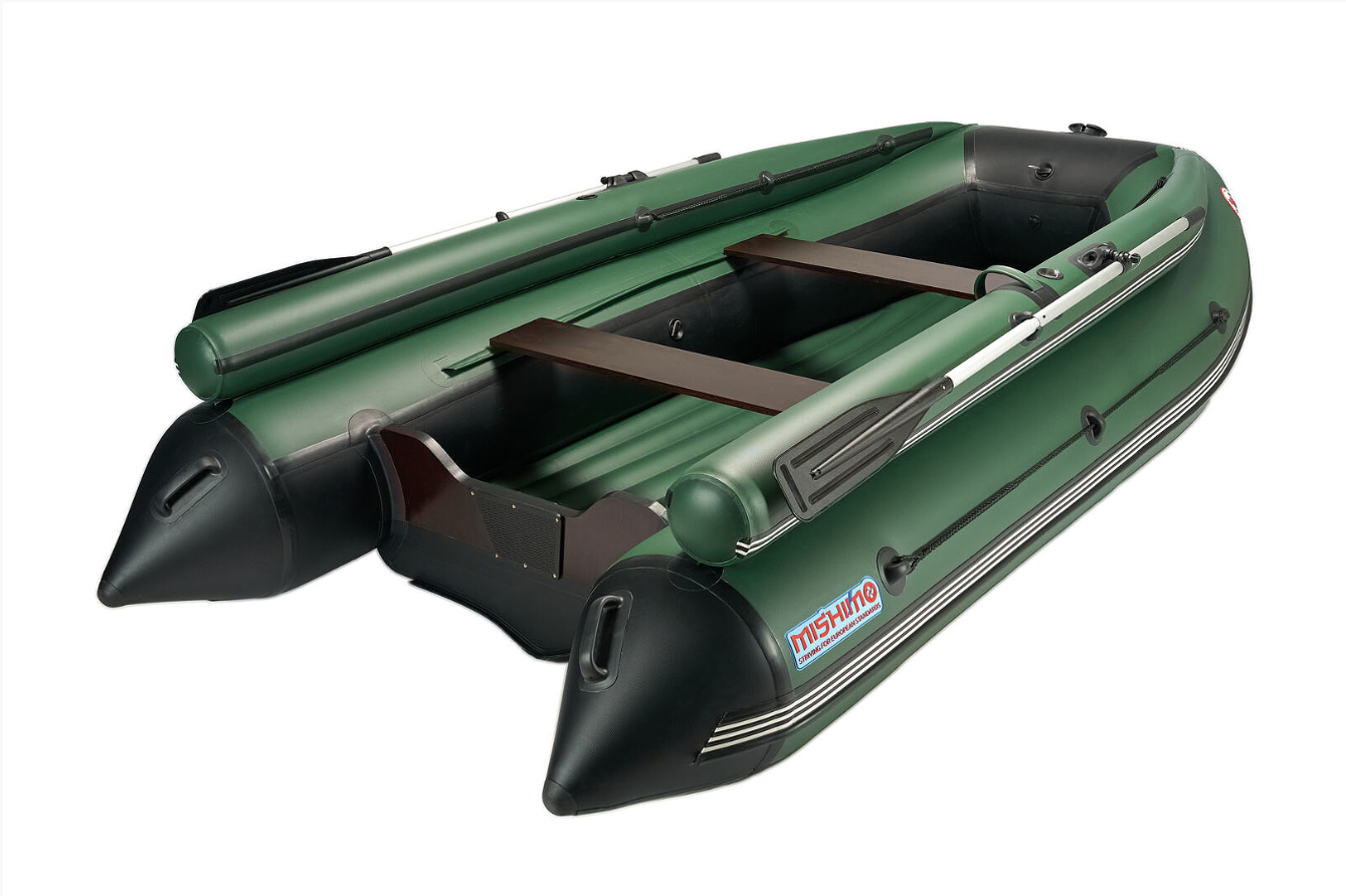 КОМПЛЕКТ ЛОДКА MISHIMO FAMILY LITE 370 + МОТОР MARLIN MP 9.9 AMHS PROLINE FORCE в Химках