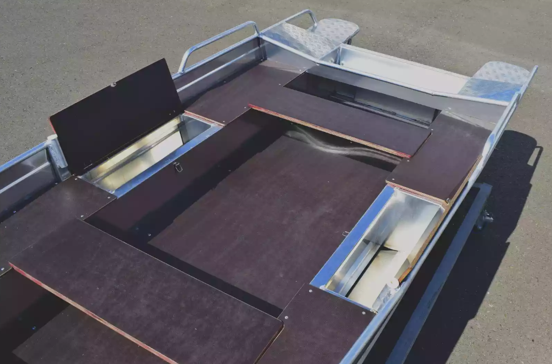 Алюминиевая лодка Wyatboat-390 M в Химках