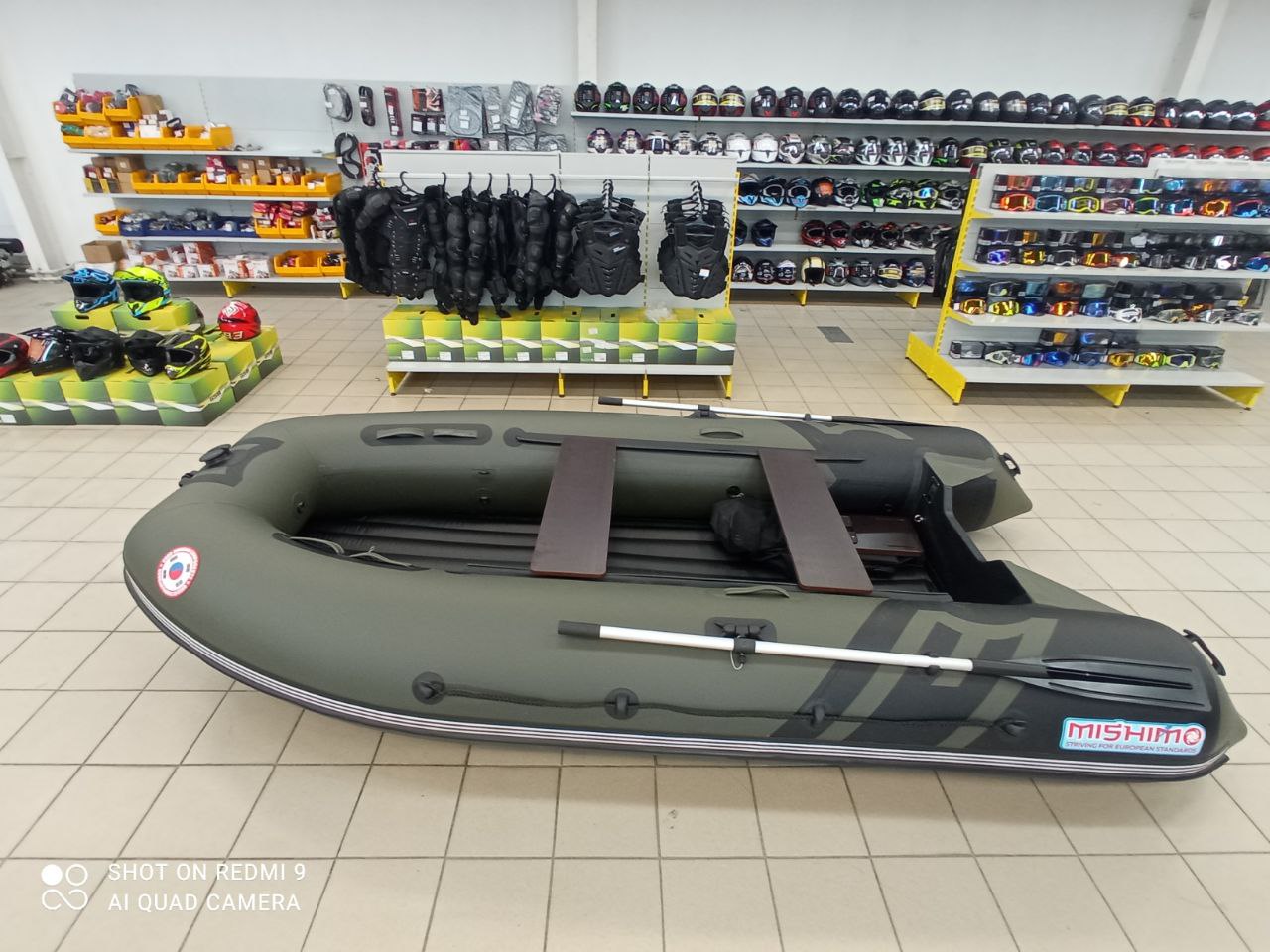 Лодка MISHIMO RIVER JET 460 под водомет в Химках