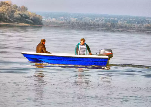 Стеклопластиковая лодка Wyatboat 430 тримаран в Химках