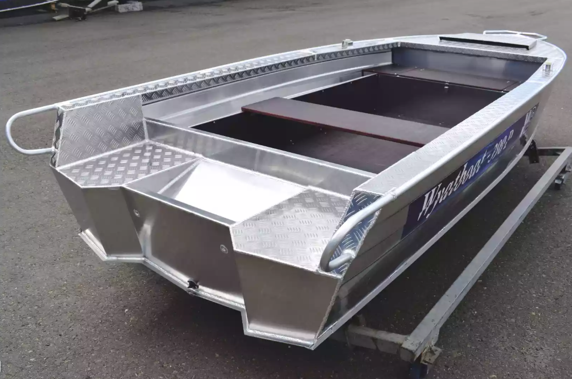 Алюминиевая лодка Wyatboat-390Р PRO в Химках