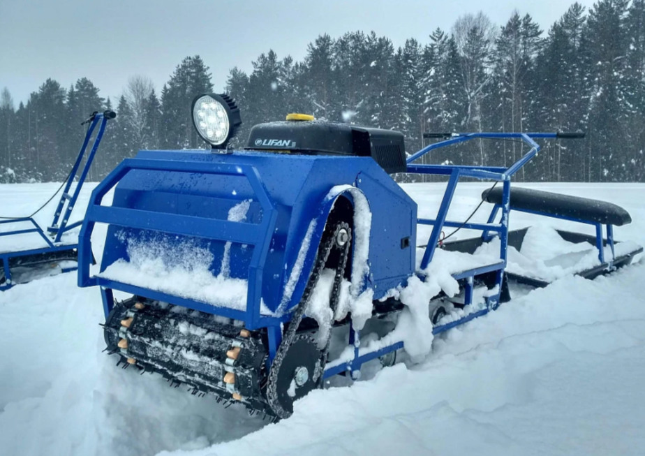 Мотобуксировщик Альбатрос-XLV 9 тележки, 1450 мм в Химках
