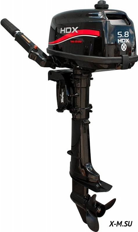 Лодочный мотор 2-х тактный HDX R series T 5,8 BMS в Химках