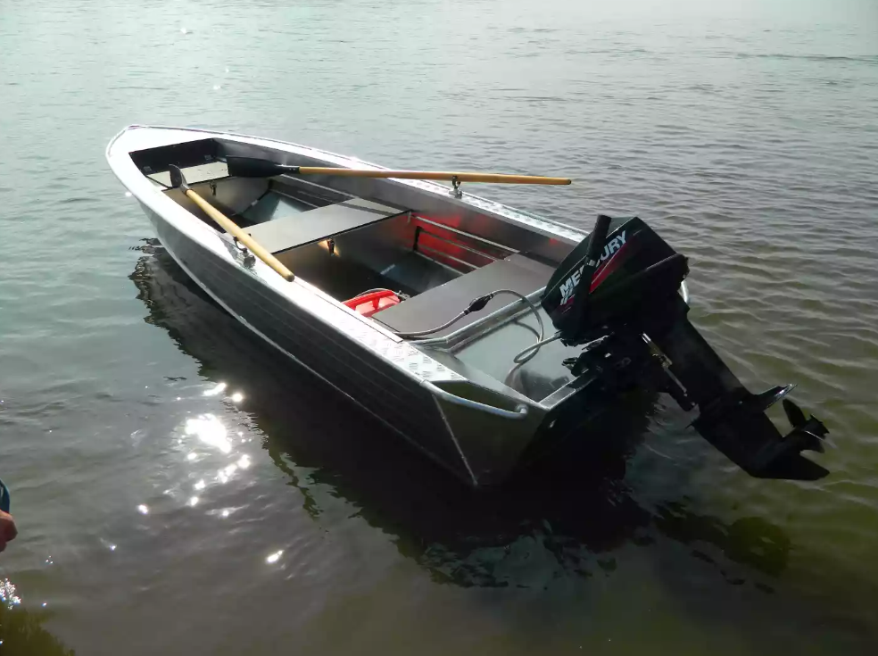 Алюминиевая лодка Wyatboat-390 У в Химках