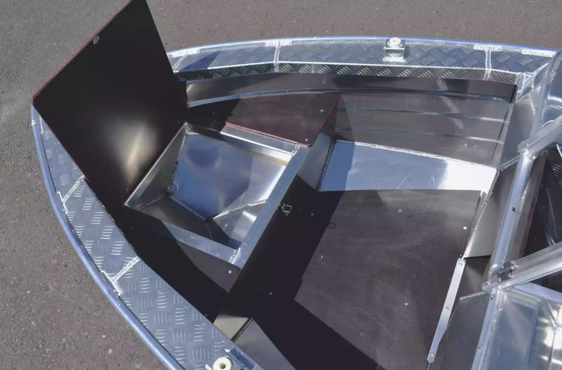 Алюминиевая лодка Wyatboat-390 DCM в Химках