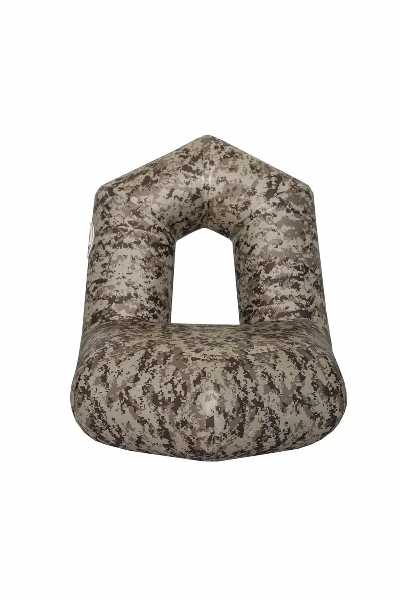 КРЕСЛО НАДУВНОЕ SMARINE, 85Х75 СМ, ПВХ, КОРИЧНЕВЫЙ ПИКСЕЛЬ в Химках