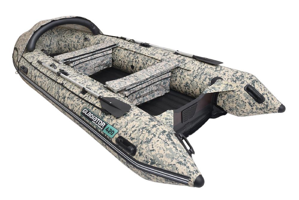 НАДУВНАЯ ЛОДКА GLADIATOR E350PRO в Химках