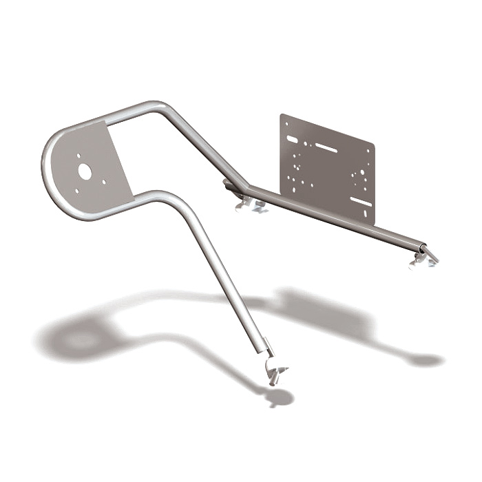 Стойка рулевая с креплением на баллон надувной лодки 25мм в Химках