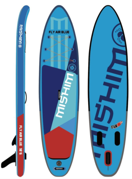 SUP (САП) Доска MISHIMO FLY AIR BLUE 10,8’ (330см) в Химках