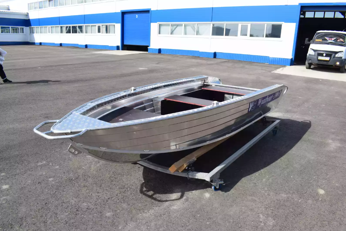 Алюминиевая лодка Wyatboat-390 P в Химках