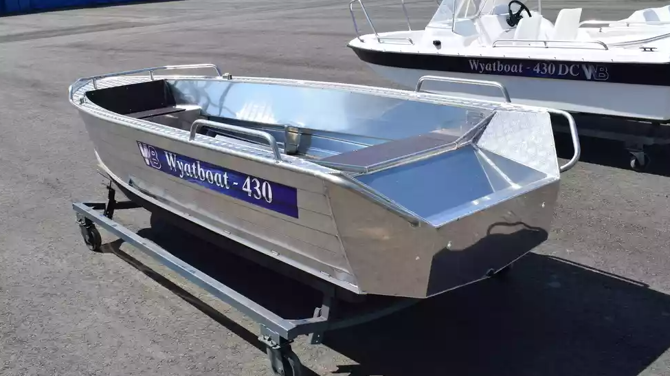 Алюминиевая лодка  Wyatboat-430М в Химках