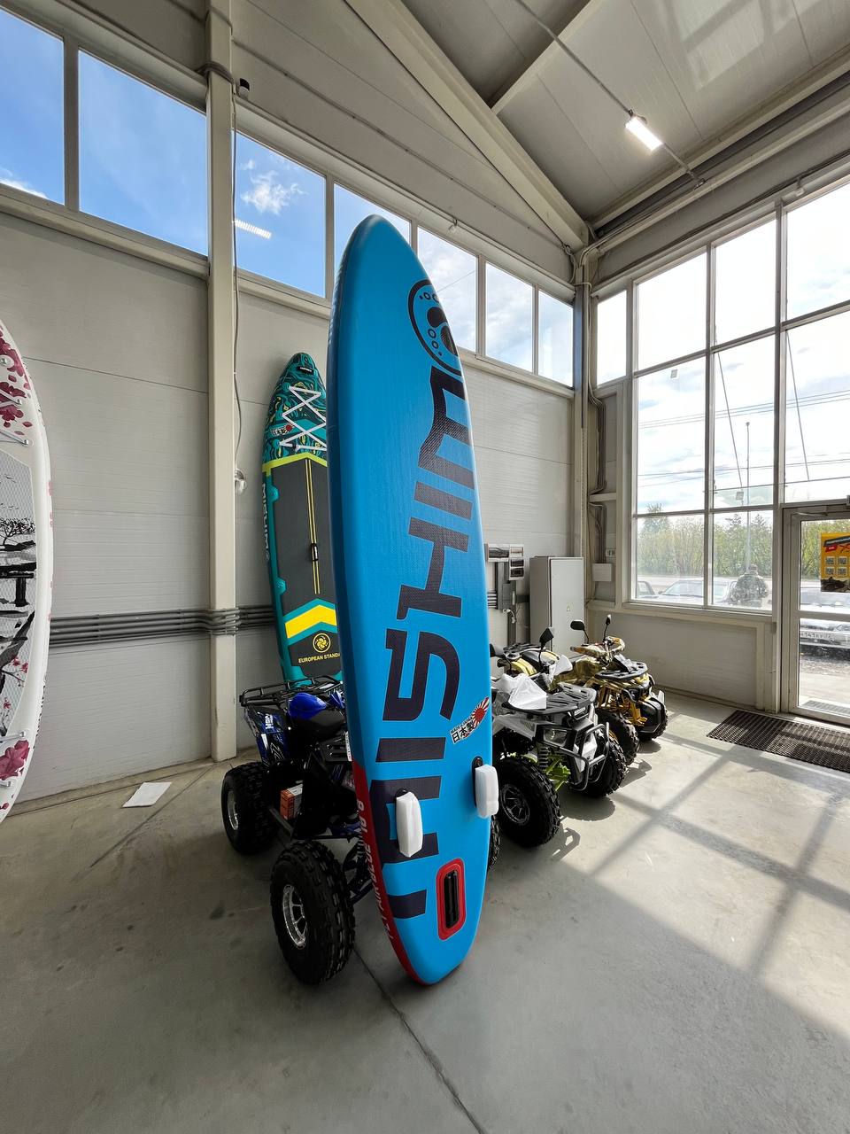 SUP (САП) Доска MISHIMO FLY AIR BLUE 10,8’ (330см) в Химках