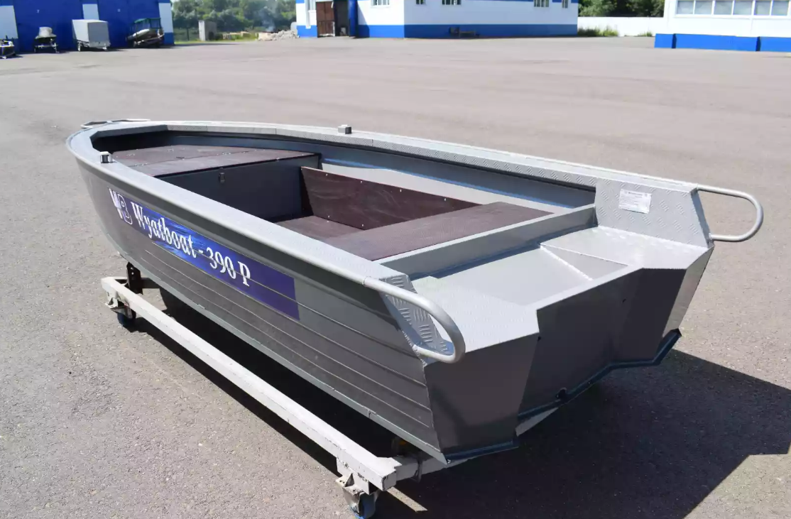 Алюминиевая лодка Wyatboat-390Р Fish в Химках