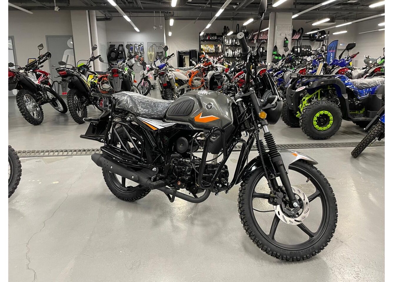 Мопед VMC NOVA 49сс (125сс) Led Full, дисковый тормоз, RKB RATO с баланс. валом, сигнализация в Химках