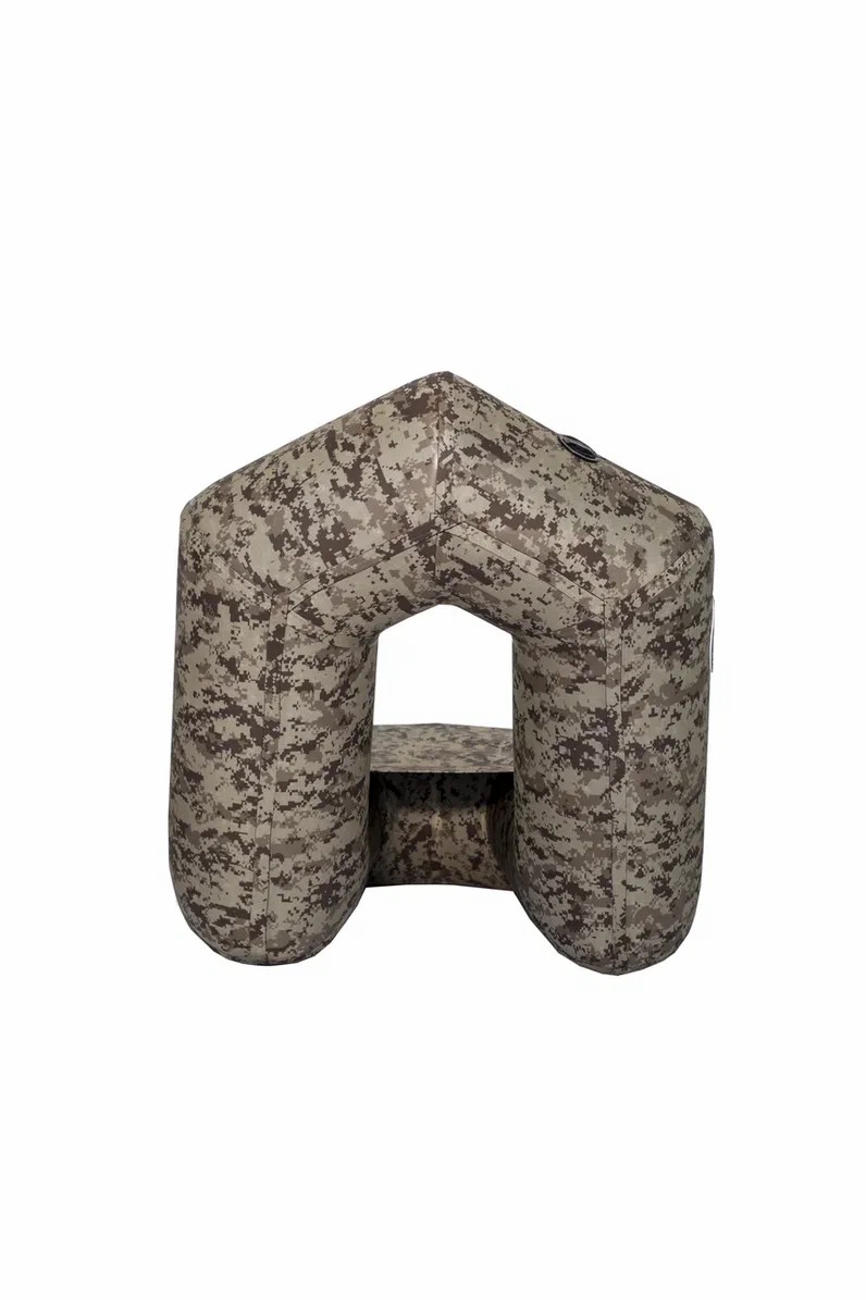 КРЕСЛО НАДУВНОЕ SMARINE, 85Х75 СМ, ПВХ, КОРИЧНЕВЫЙ ПИКСЕЛЬ в Химках