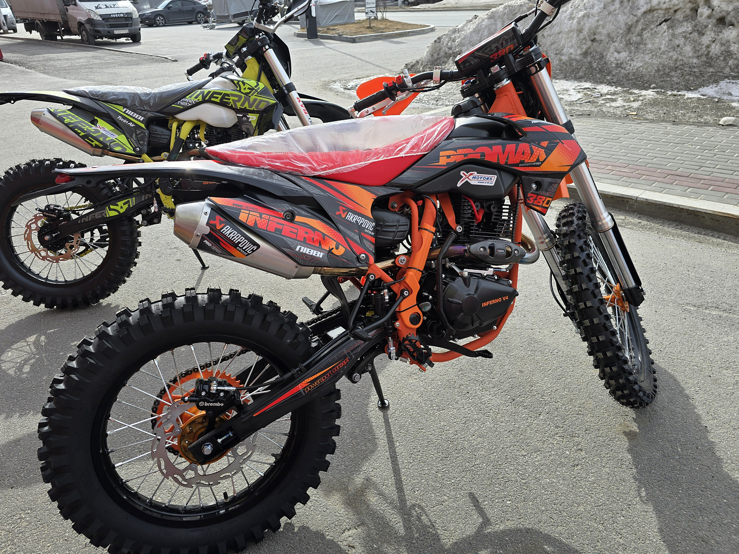 Кроссовый мотоцикл PROMAX INFERNO 380 (4 valves, 5 gears) в Химках